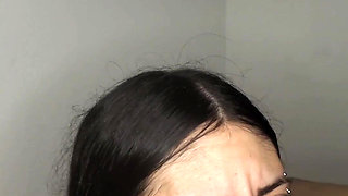 I Give Him an Amazing Blowjob Until He Cums on My Tits - Amateur Blowjob and Cumshot