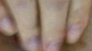 Slowmo Fingering My Shaved Pussy