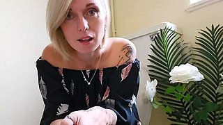 Hot blonde teen tiffany fox strips and masturbates