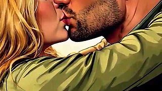 Lieutenant Kay and Jake Sex in the BDSM Forest. Blonde Curvy Woman with Big Tits, Big Dick, Creampie, Cumshot, Gangbang, Bukkake