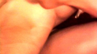 Beautiful Brunette Big Boobs Rides Fake Cock