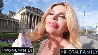 Mystery lady-love - big tits milf scene - Immoral Family