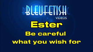 Ester Tickled! Be Careful of What You Wish for - Desperate to Make Some Money, Ester Begs the Mystery Hands to Tickle Her Armpit