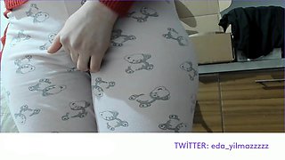 I Masturbated in Pajamas Turkish MILF Porn Big Ass Doggy Camel Hoof