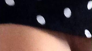 Asian shaved pussy No Panties dancing
