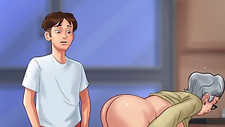 Desi milf Proxy featured in summertime saga adventure