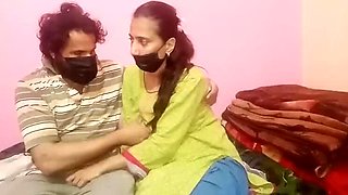 Desi Step Sister Romance - Hot Kissing & Anal Sex on Home Bed - SHAKRATASNEEM