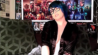 Vends-ta-culotte - Express tasting of your cum with a beautiful French dominatrix