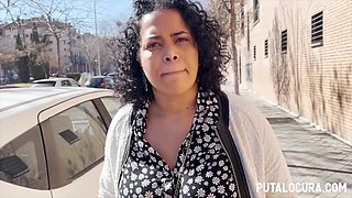 Voluptuous Latina mom's raw passion ignites with fiery intimate heat