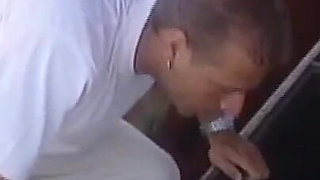 Hot Busty MILF Fucked on the Boat and Cummed on Pussy by Huge Vintage Cock