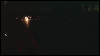 Road Movie - Rosario Gallardo Masturbating On The Highway