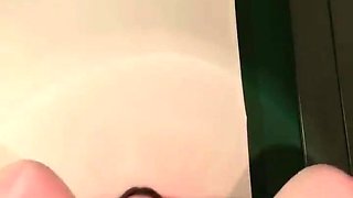 Teen 18+ Playing Dildo On The Bed
