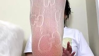 Webcam amateur tasha sky entertains a voyeurs foot fetish w