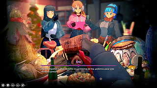 My Hentai Fantasy - Christmas Special - The Naked Bodies of Hinata, Nami and Bulma