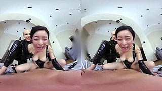 Latex: Blowjob, Doggy  Pov VR Porn