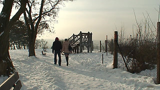 Insane Compilation: Asian Schoolgirl Sucks, Forest Fuck & Snow Pussy Licking!