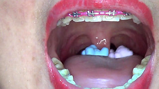 Swallowing and Playing with Big Plastic Bears
