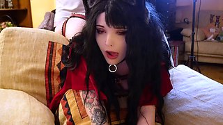 Glam blonde ass cumshot after hardcore anal