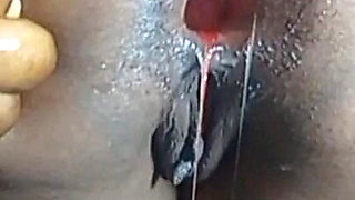 Young Girl Training Her Ass to Receive BBC