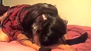 She Looks All Innocent at College but in Bed She Wants All (complete Video)