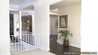Arietta Adams Gets Gangbanged by Basketball Team - Rough Blowjob & Facial Cumshot