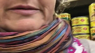 Flashing My Tits in Supermarket to Show You How Cold It Was!