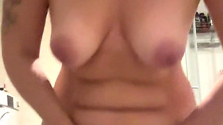 Check Out This Video for Brandon! I'm Completely Naked Playing with My Body in the Shower! I'm so Horny and Squirt a Lot!