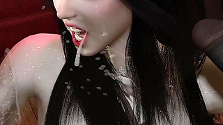 Asian Succubus Contrast Goddess [mira] Enjoys Black Cock