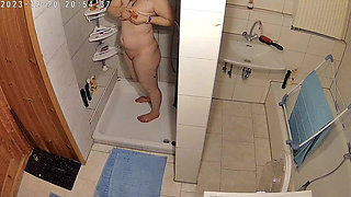 Caught Relaxing in the Shower