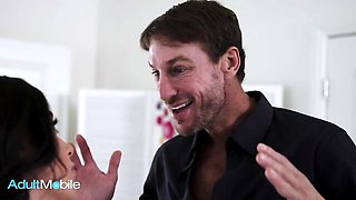 Admirable Ryan and Gal's brunette hottie movie
