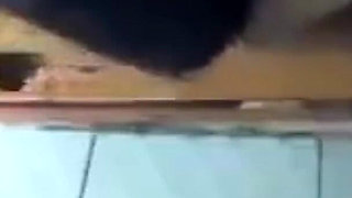 Fucking a Friend's Girlfriend in the Bathroom of a Pertamina Gas Station