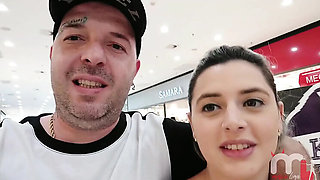 Monica Lima Surprise Giant Clit Sucking in Car