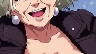 Ai Cartoon Granny Outdoor Titties