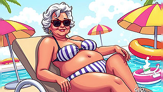 Cartoon Bikini Matures (non-nude)