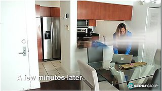 Wife And Hot Stepmom Angel Jackson, 51, Fucks Her Co-worker