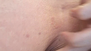 White MILF Piss on Her Feet and Anal and Vaginal Insertion