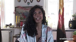 Caroline's clit rubbing smut