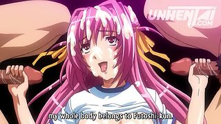 Uncensored Anime: Teen's Triple Penetration & Creampie Orgasm - Explicit Hentai