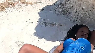 Sex on the Beach- Nearly Got Caught Having Sex in a Quiet Beach