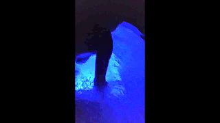 Candi Annie Fucks and Swallows in the Hot Tub