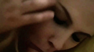 Blonde sexy Turkish MILF blowjob