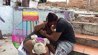 Hot Colombian Visit - Horny Lesbians Lick Hairy Pussy Close-Up