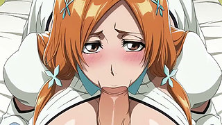 Orihime Inou Bleach Naruto Boruto Hentai Sex Anime Cartoon Missionary Blowjob handjob Japanese Asian Fuck MILF doggystyle