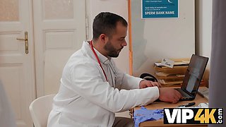 Vip4k. the luxurious bride, nata gold, tempted her doctor right before her wedding