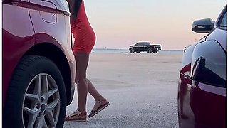 Compilation Of My Dressing Up At The Car