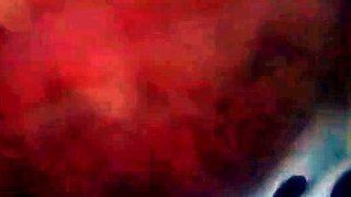 Amateur creampie orgasm with cumshot