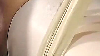 Tied up in Pantyhose and Squirting Cumming Multiple Times