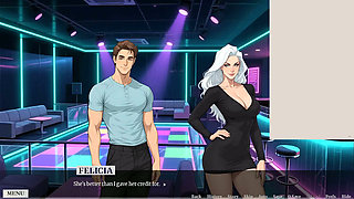 With Great Pleasure #12 - Animated Ai XXX Game - a Hot Foot Job with a MILF