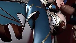 Beauty Neural Goddess in Thicc Form - 3D Animation Hentai