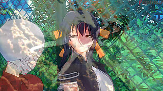 Akeno has a surprise for me - DXD NTR Madness Series
